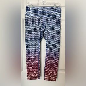 Athleta Women’s crop leggings Multicolor Size Medium
